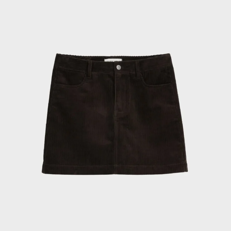 women's wool skirtsCamden Skirt In Black