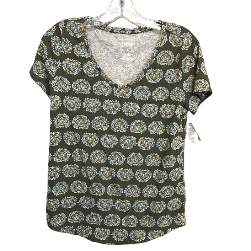 women's T-shirts with ethical sourcingGreen Top Short Sleeve By Sonoma, Size: Xs