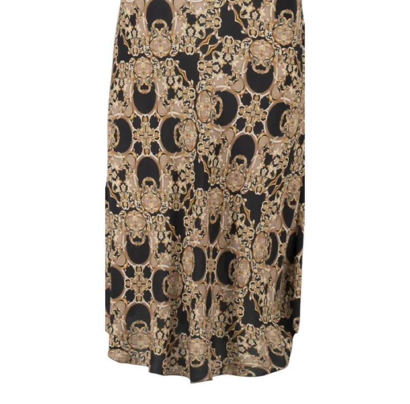 women's floral skirtsHarmony Midi Skirt In Baroque Print