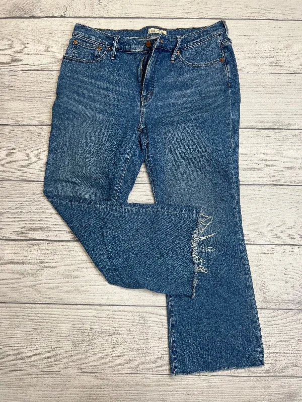 women's denim jeans with geometric patternsJeans Designer By Madewell  Size: 12