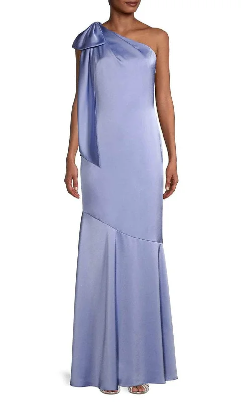 women's chiffon dressesAidan Mattox MD1E207321 - Oversized Bow Evening Dress