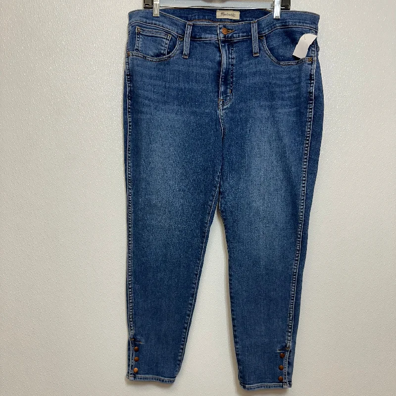 women's denim jeans for springJeans Skinny By Madewell  Size: 16