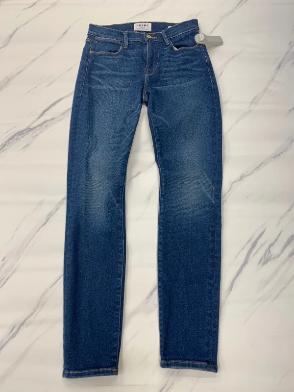 women's denim jeans for tall womenJeans Designer By Frame  Size: 0