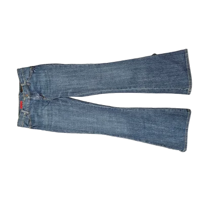 women's blue denim jeansJeans Flared By Adriano Goldschmied  Size: 29