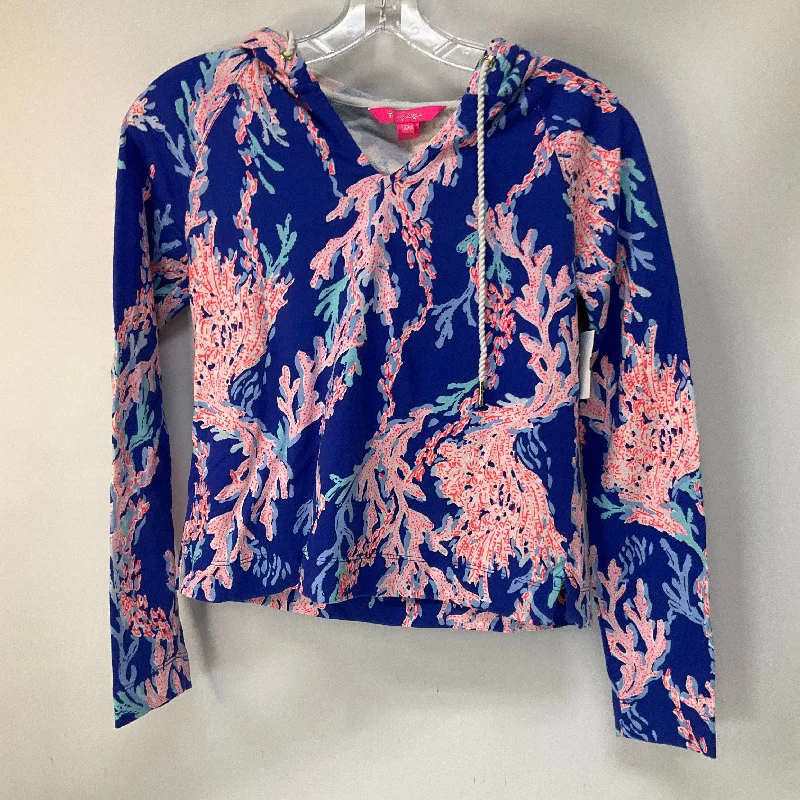 women's long sleeve tops with maternity designsTop Long Sleeve By Lilly Pulitzer In Multi-colored, Size: Xxs