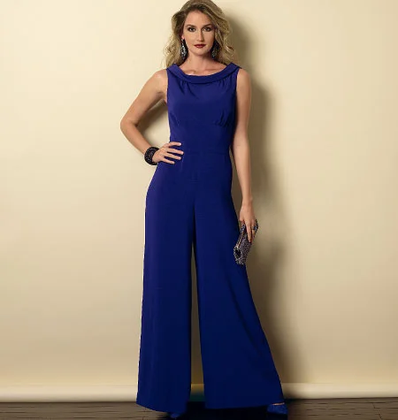 women's jumpsuits for stylish and functional fashionButterick Dress and Jumpsuit B6130