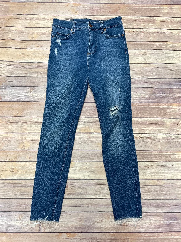 women's denim jeans with distressed thighsJeans Skinny By Marine Layer  Size: 6