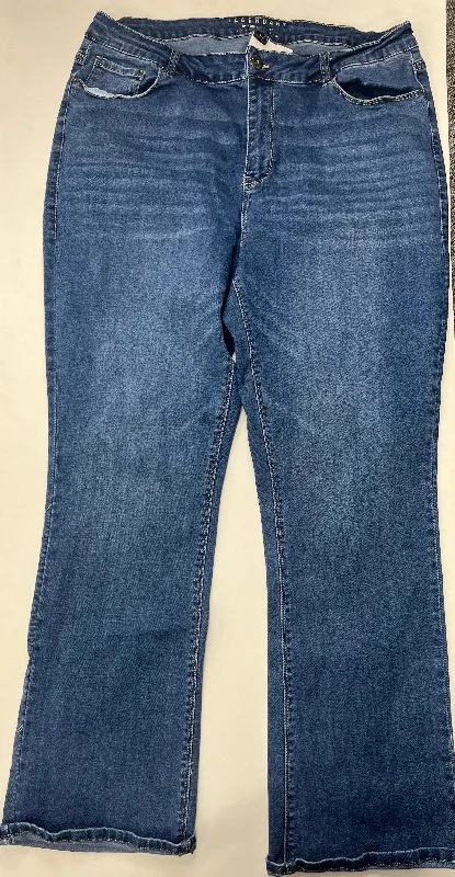 women's dark denim jeansJeans Straight By Ashley Stewart  Size: 20