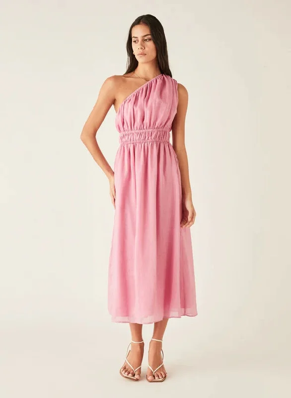 women's curve-hugging dressesEsmaee Demi Midi Dress