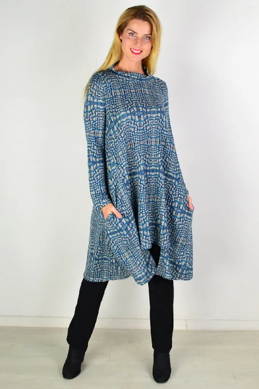 women's coats for layeringGorgeous Aztec Fleece Tunic Dress