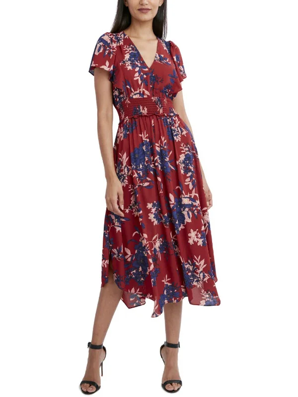 women's bow dressesWomens Floral Long Maxi Dress