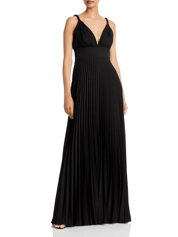 women's A-line dressesWomens V-Neck Maxi Evening Dress