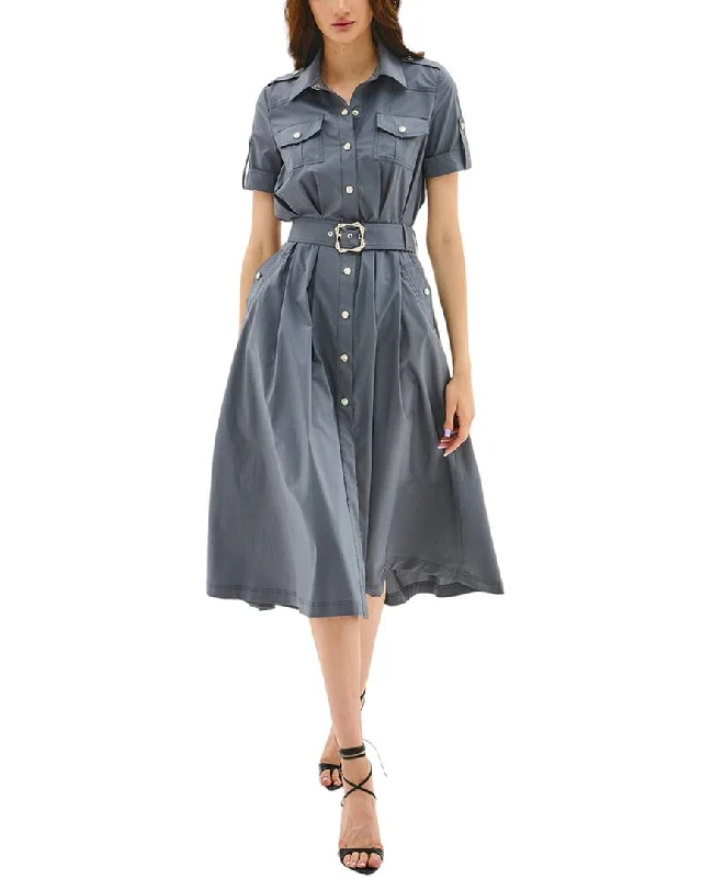 women's short-sleeved dressesBGL Midi Dress