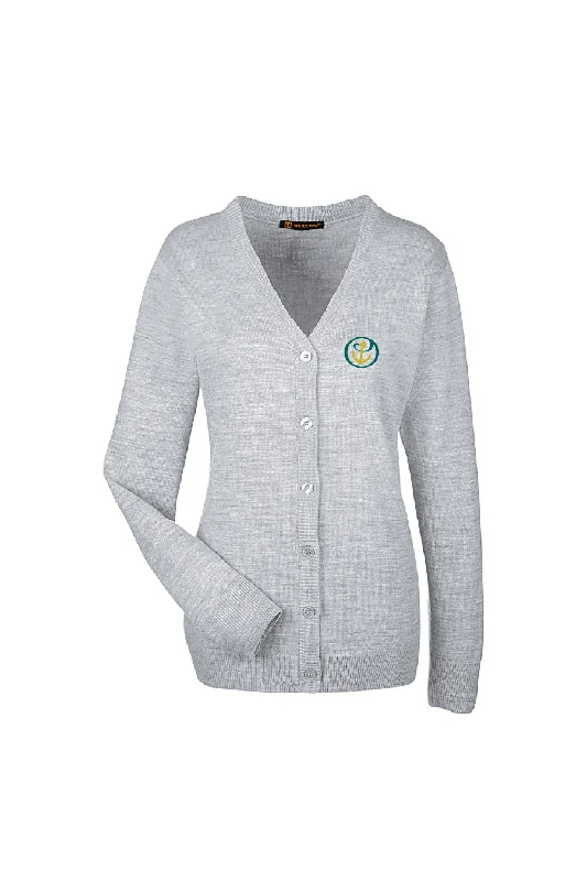 women's coats for smart casual looksLogo Cardigan