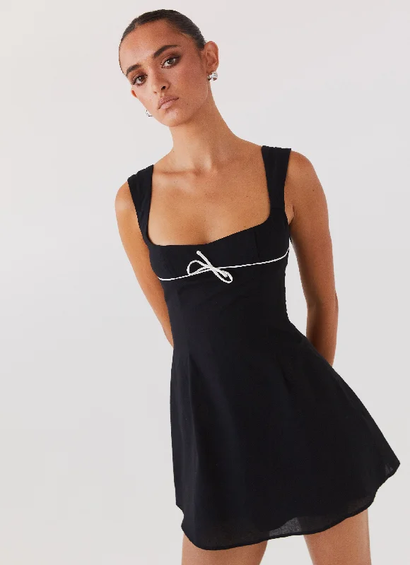 women's everyday dressesCadence Mini Dress - Black