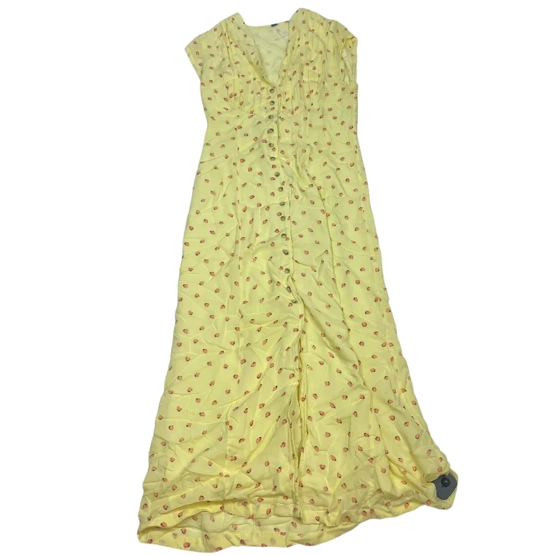 women's everyday dressesDress Casual Maxi By Free People In Yellow, Size: Xs