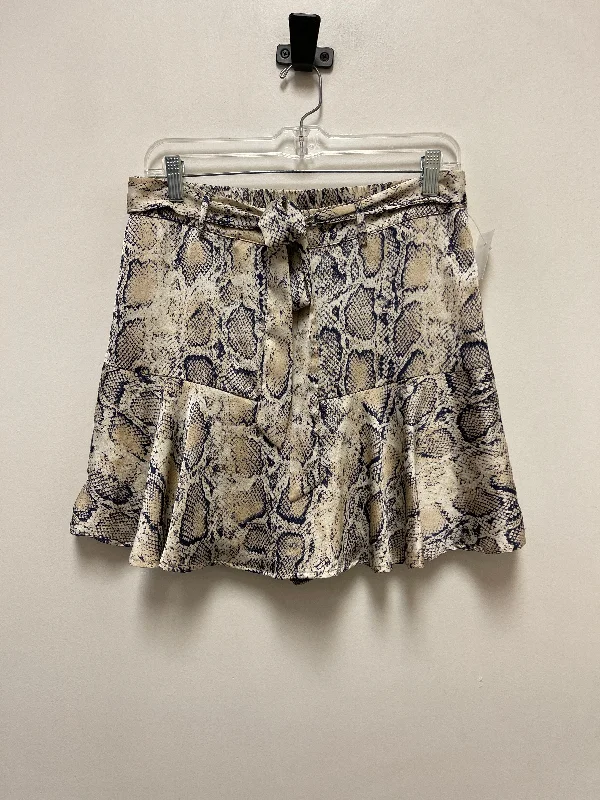 women's sustainable shortsShorts By Promesa In Snakeskin Print, Size: L