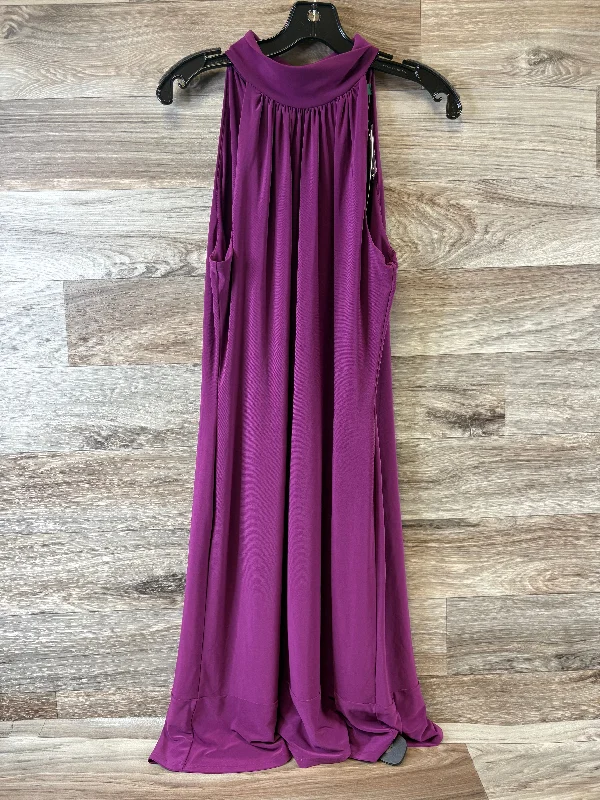 women's formal dressesDress Casual Maxi By Lauren By Ralph Lauren In Purple, Size: Xl