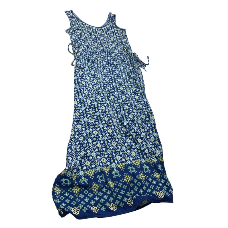 women's vacation dressesDress Casual Maxi By Max Studio In Blue, Size: M