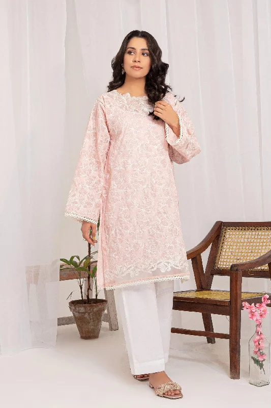 2PC - Embroidered Cambric Suit