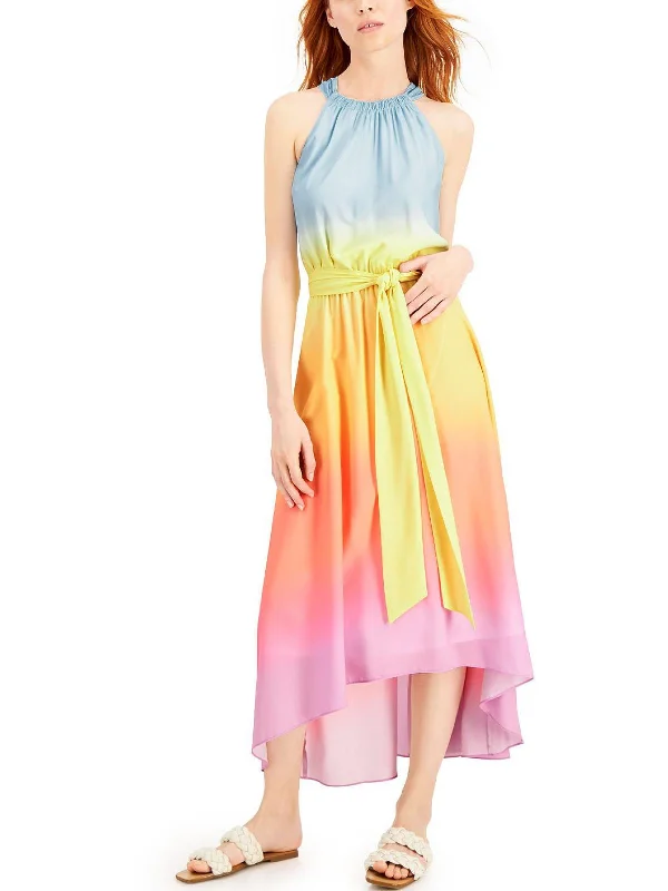 women's lace dressesWomens Tie-Dye Long Maxi Dress