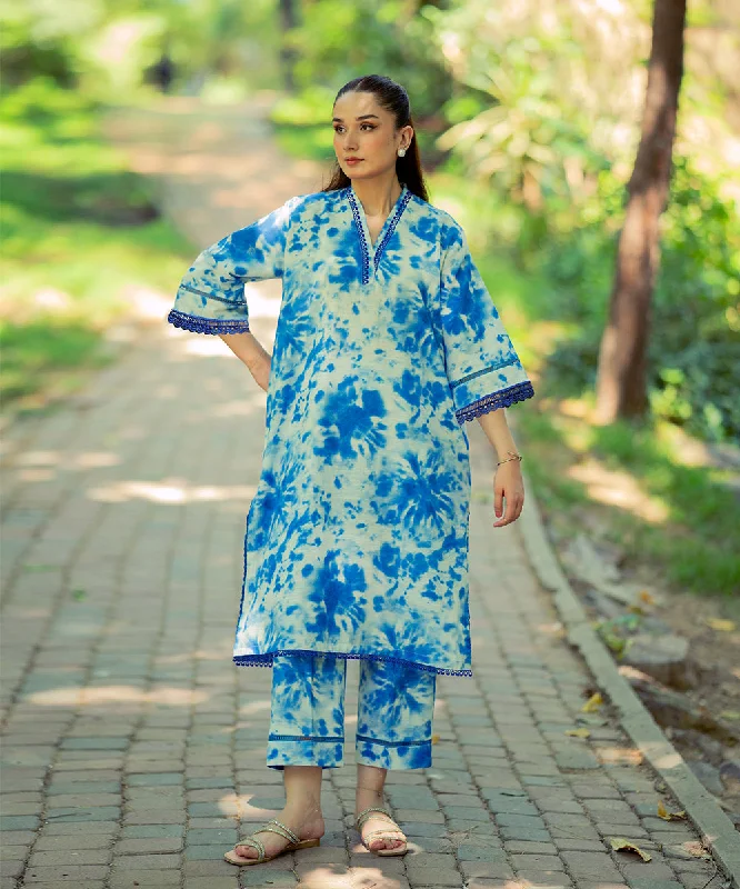 2PC - Printed Khaddar Suit