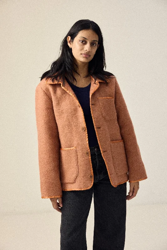 women's coats with embroidered patternsBlank Supply x Alex Mill Rework Jacket