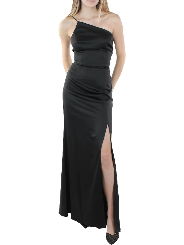 women's mini dressesWomens Satin Maxi Evening Dress