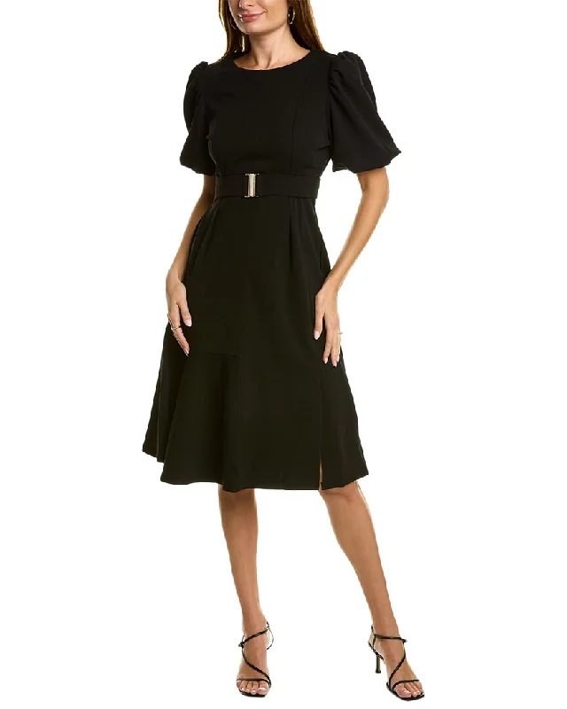 women's body-skimming dressesGracia Bell Sleeve Midi Dress