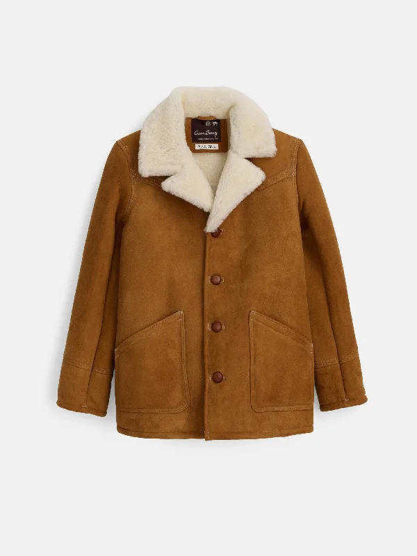 women's down coatsOwen Barry x Alex Mill Shearling Rodeo Jacket