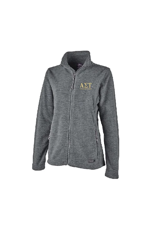 women's coats with floral printsLined Alumna Fleece Jacket