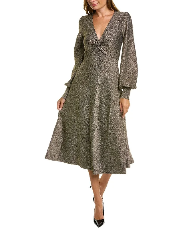 women's evening dressesBoden Metallic Jersey Midi Dress