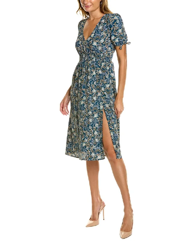 women's travel dressesSocialite V-Neck Midi Dress