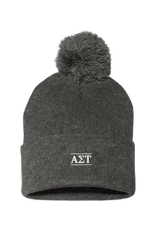 women's coats with asymmetrical hemsSmall Letters Beanie