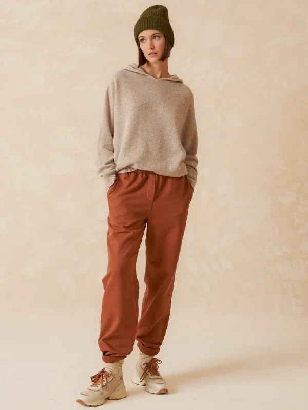 women's retro pantsIndi & Cold Jogger Pants in Cinnamon