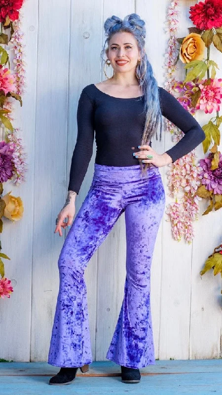 women's waterproof pantsLavender Velvet Slim Bells