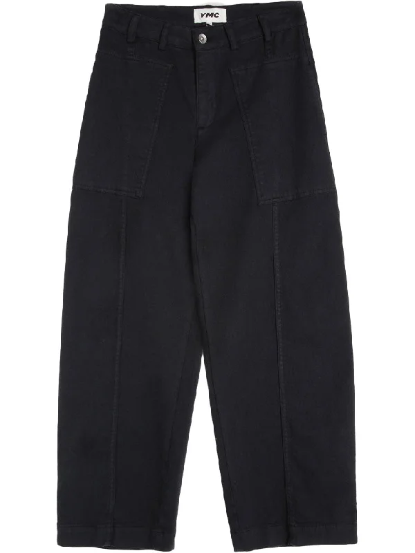 women's patched pantsYMC Peggy Trousers in Black