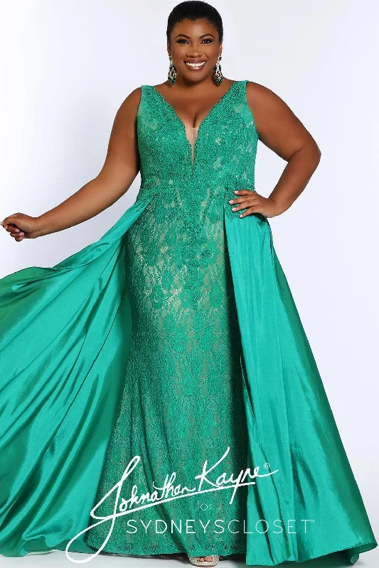 women's mini dressesSydneys Closet Long Prom Plus Size Dress