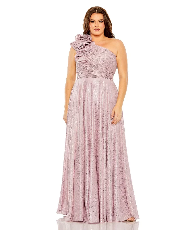 women's club dressesMac Duggal 49713W Plus Size Long Formal Gown