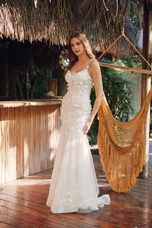 women's custom dressesJuliet JT2475UW Long Fitted Mermaid Bridal Gown