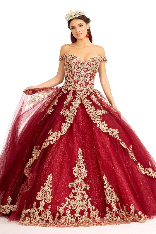 women's machine-washable dressesLong  Quinceanera Dress Off Shoulder Ball Gown