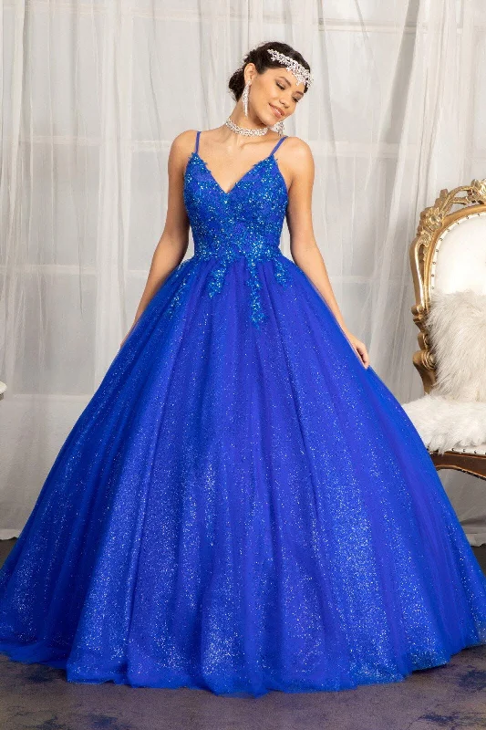 women's velvet dressesLong Quinceanera Dress Spaghetti Strap Ball Gown