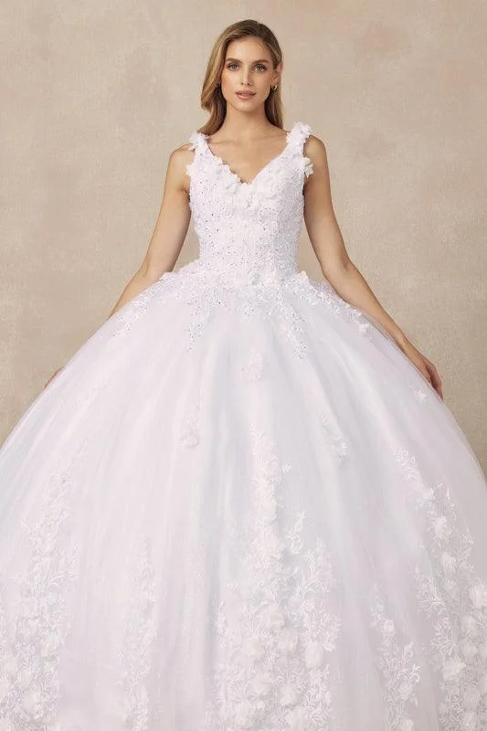 women's plus-size dressesLong Quinceanera Sleeveless Ball Gown